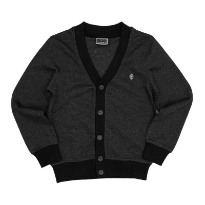 Кардиган школьный для мальчика Cegisa 4827 черный 1 Кардиган школьный для мальчика Cegisa 4827 черный 1